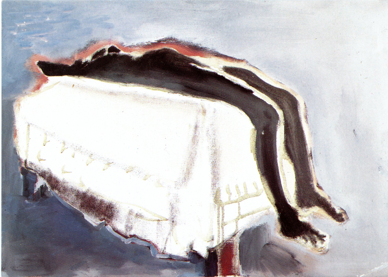 Marlene Dumas, Waiting for Meaning, 1988
