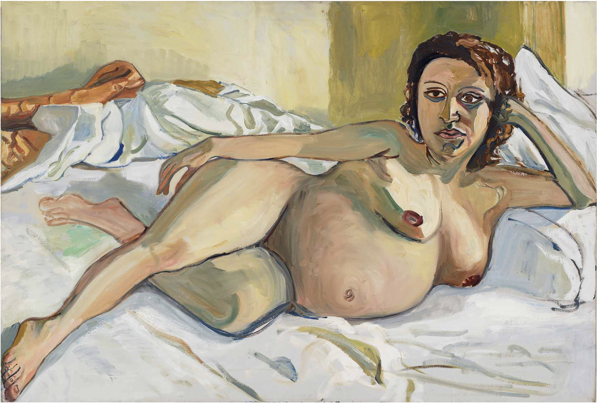 Alice Neel, Pregnant Maria, 1964